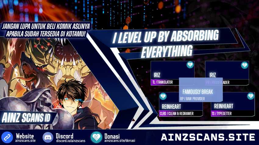 Komik I Level Up By Absorbing Everything Chapter 25 gambar 1