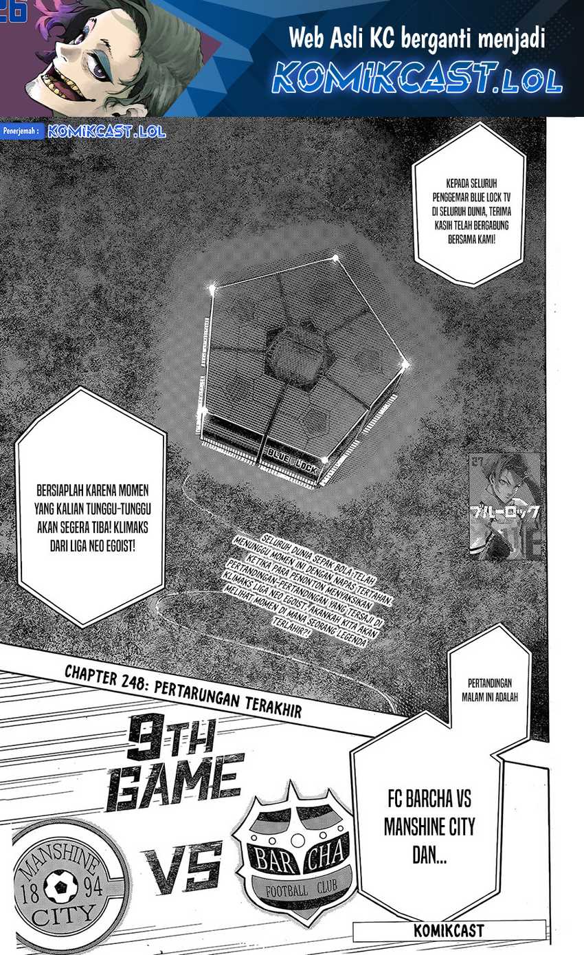 Blue Lock Chapter 248 - Halaman 2