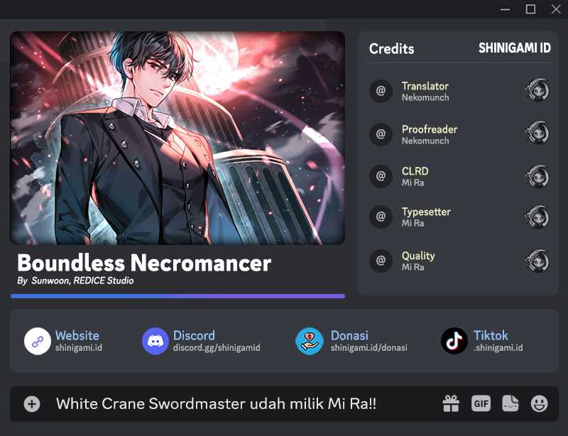Komik Boundless Necromancer Chapter 67 gambar 1
