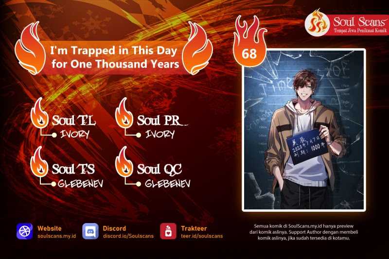 Komik I’m Trapped in This Day for One Thousand Years Chapter 68 gambar 1