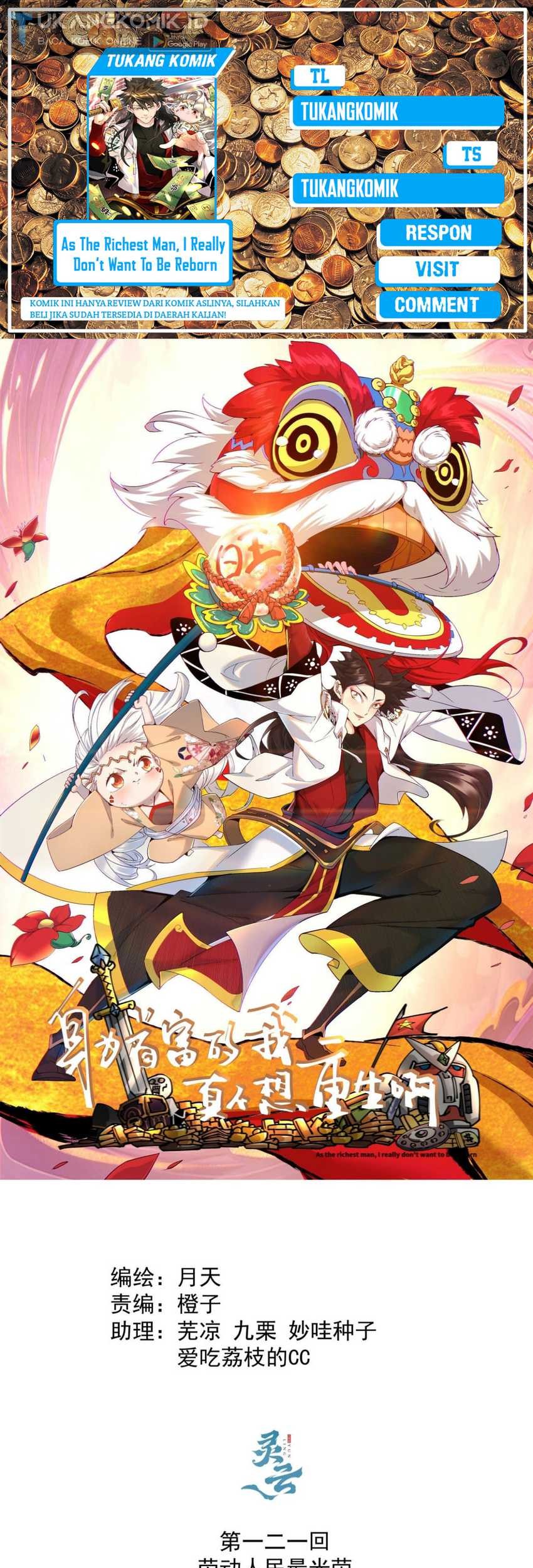Komik As The Richest Man, I Really Don’t Want To Be Reborn Chapter 121 gambar 1