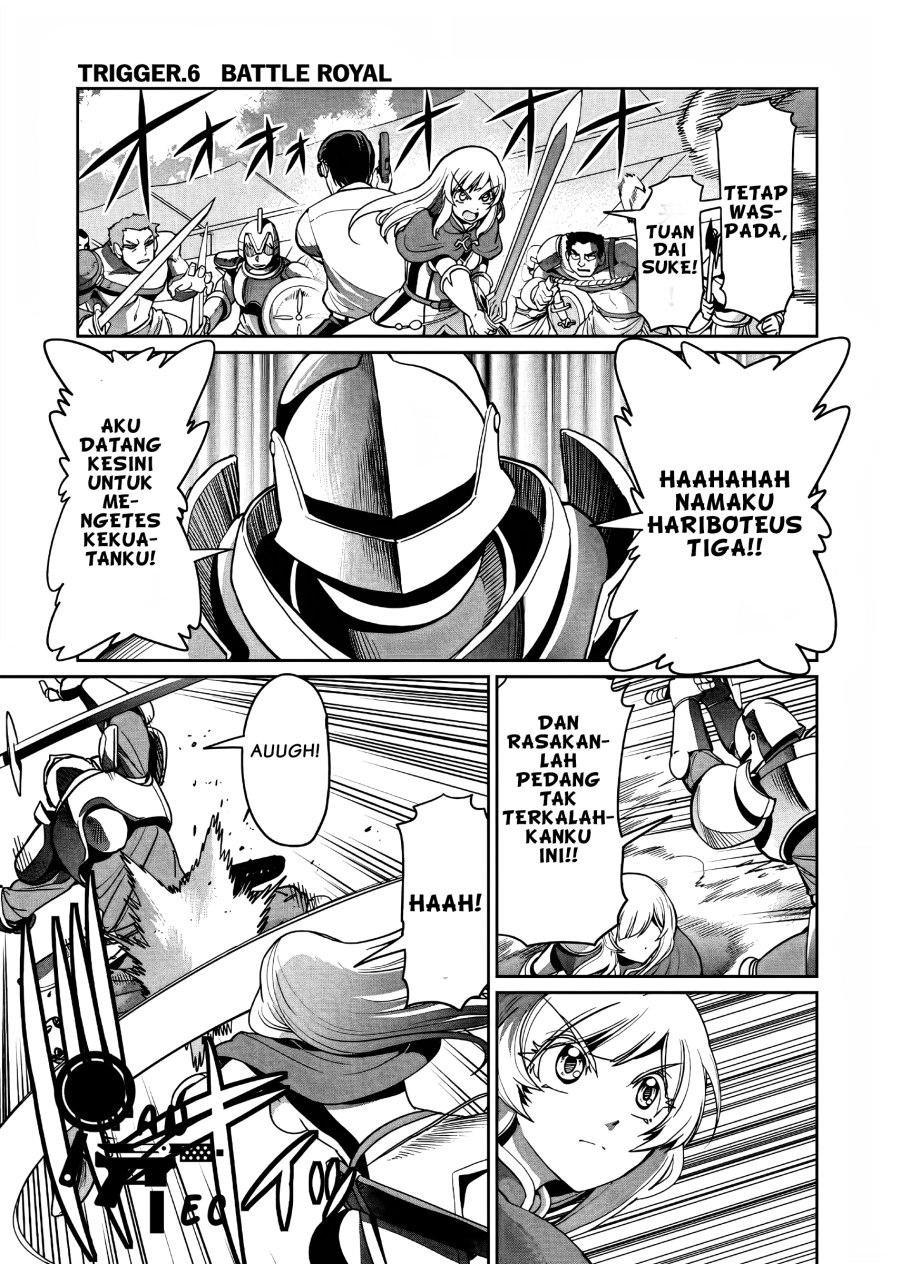 Manga Isekai Shoukan Oji-san no Juumusou Life – Sabage Suki Salaryman wa Kaisha Owari ni Isekai e Chokki suru Chapter 06 gambar 2