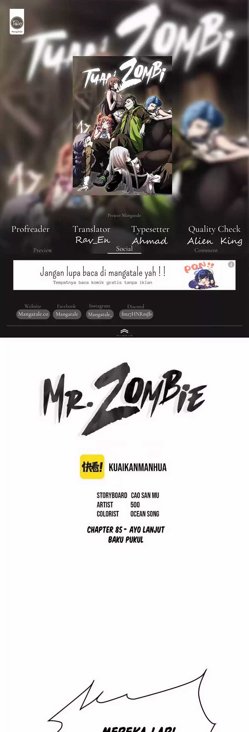 Komik Mr. Zombie Chapter 85 gambar 1
