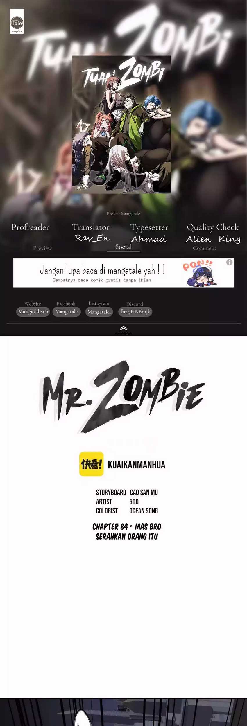 Komik Mr. Zombie Chapter 84 gambar 1