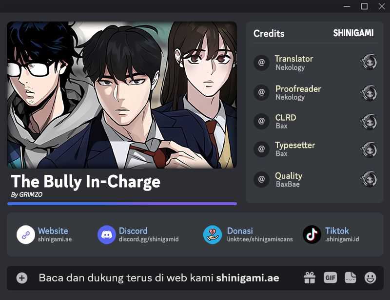 Komik The Bully In Charge Chapter 83 gambar 1