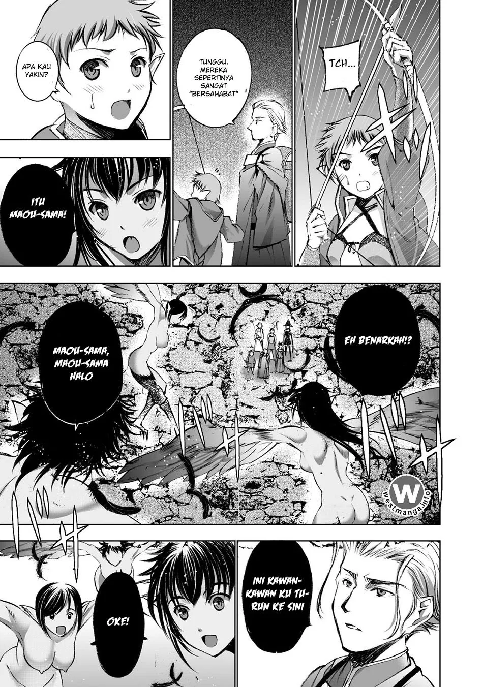 Maou no Hajimekata Chapter 18 - Halaman 23