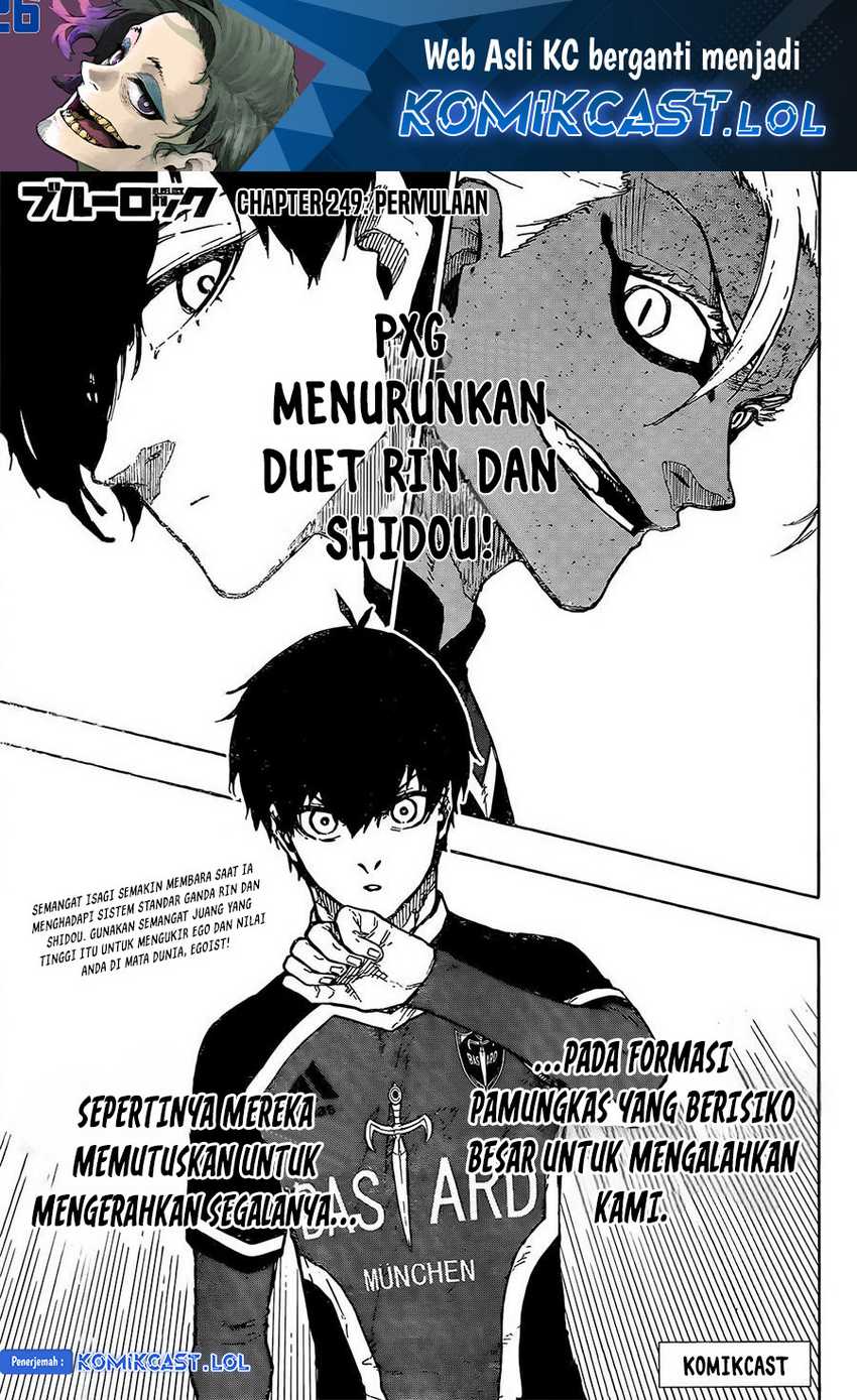 Blue Lock Chapter 249 - Halaman 2