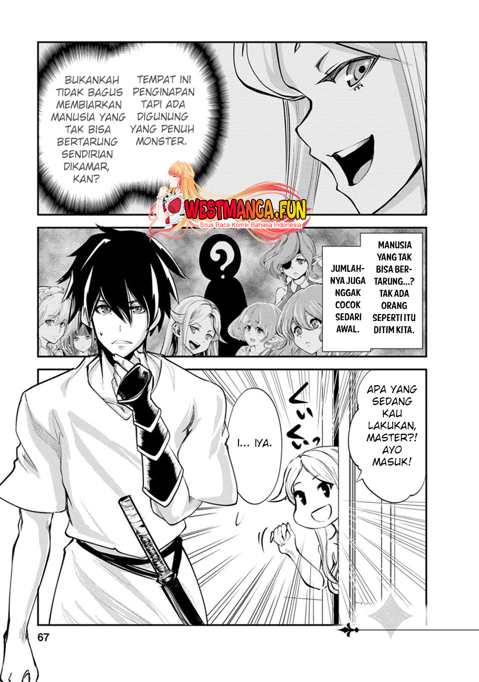 Manga Monster no Goshujin-sama Chapter 57 gambar 2
