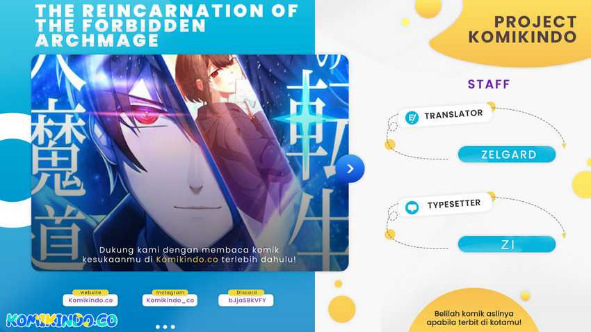 Komik The Reincarnation of the Forbidden Archmage Chapter 65 gambar 1