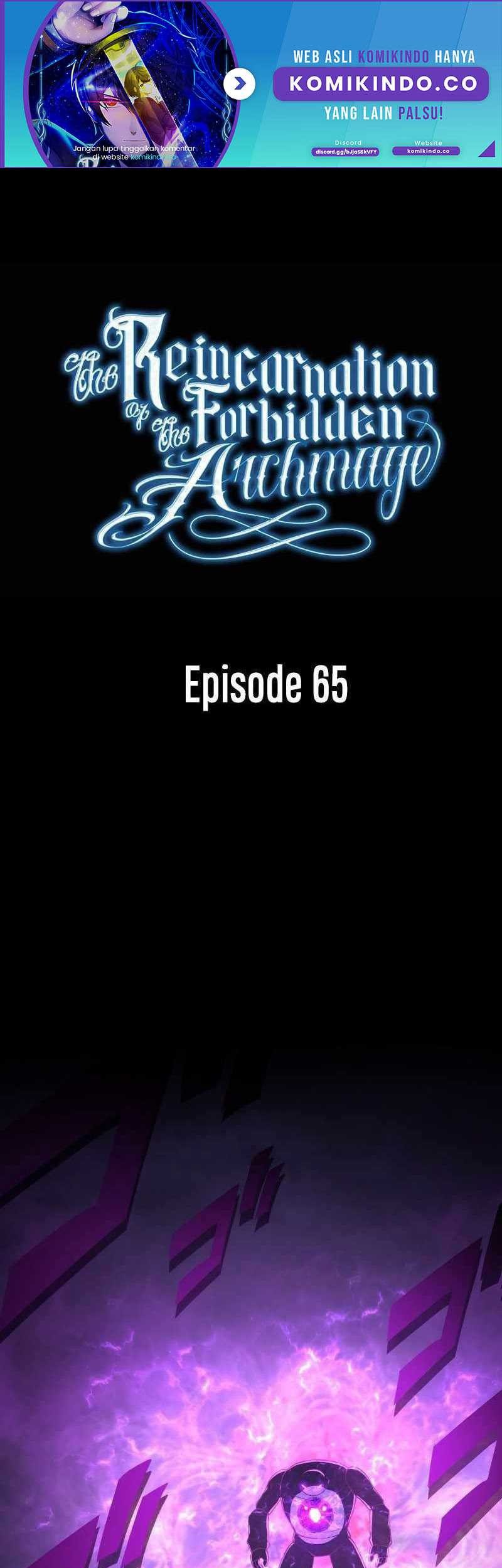 Manhwa The Reincarnation of the Forbidden Archmage Chapter 65 gambar 2