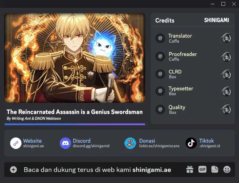 Komik The Reincarnated Assassin is a Genius Swordsman Chapter 35 gambar 1