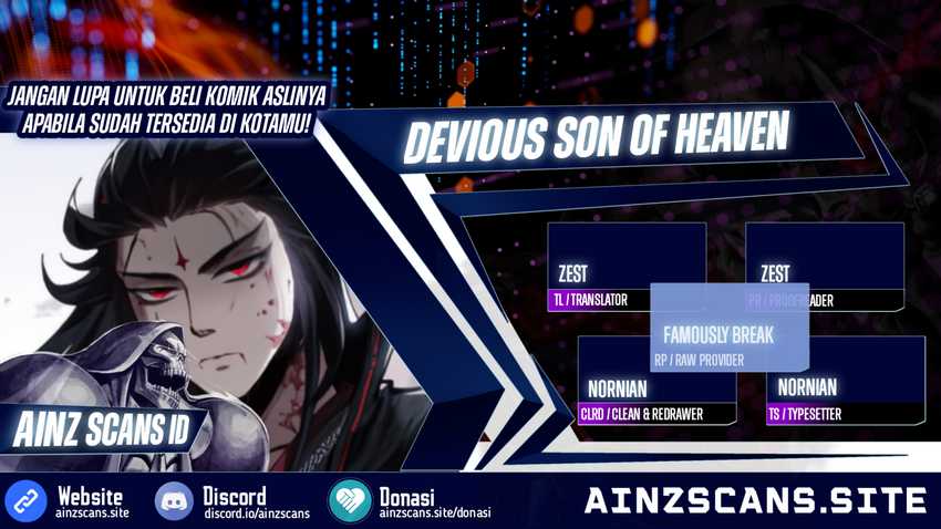 Komik Devious Son Of Heaven Chapter 08 gambar 1