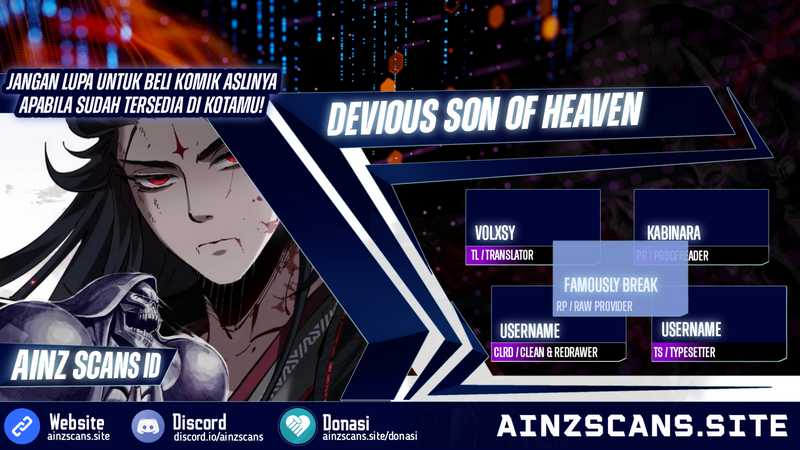 Komik Devious Son Of Heaven Chapter 04 gambar 1