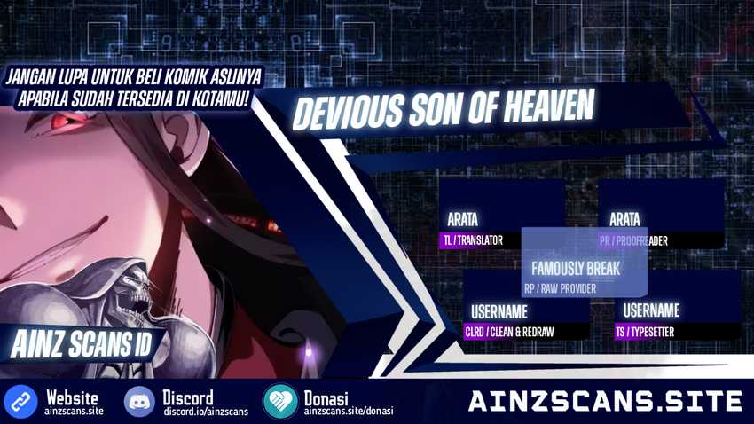 Komik Devious Son Of Heaven Chapter 03 gambar 1