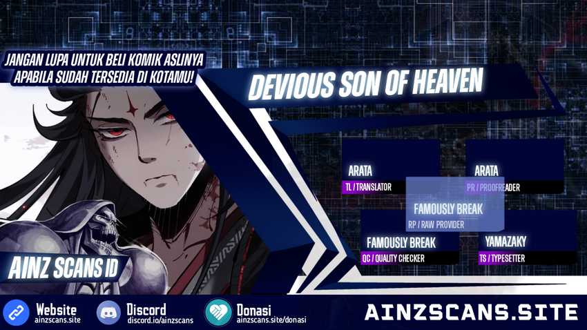Komik Devious Son Of Heaven Chapter 01 gambar 1