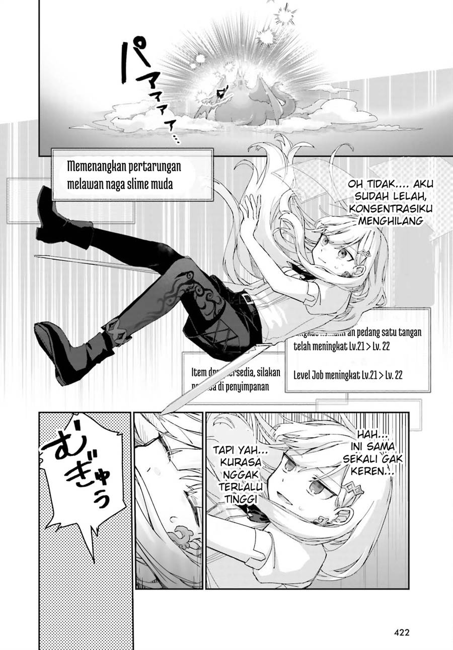 Astral Online – Maou no Noroi de Saikyou Bishoujo ni natta Ore, Saijaku Shoku da ga Cheat Skill de Chou Seichou shite Musou suru Chapter 03.2 - Halaman 5
