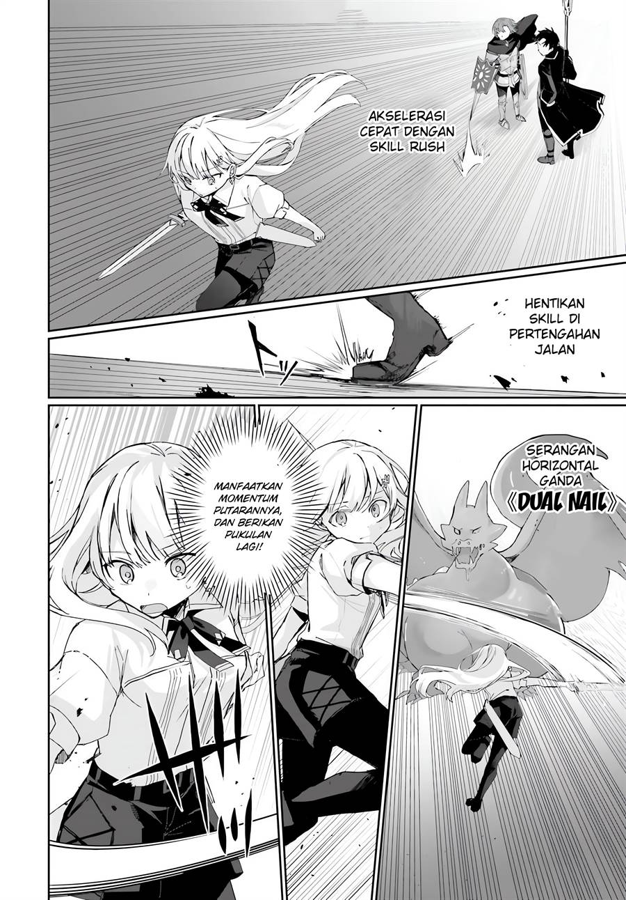 Astral Online – Maou no Noroi de Saikyou Bishoujo ni natta Ore, Saijaku Shoku da ga Cheat Skill de Chou Seichou shite Musou suru Chapter 03.1 - Halaman 7