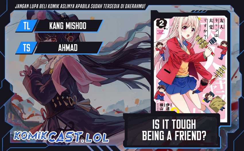 Komik Is it Tough Being a Friend? Chapter 33 gambar 1