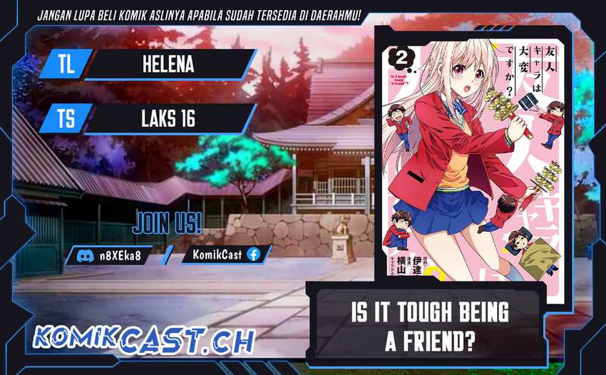 Komik Is it Tough Being a Friend? Chapter 32 gambar 1