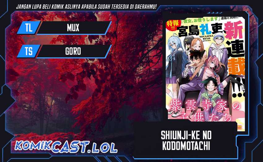 Komik Shiunji-ke no Kodomo-Tachi Chapter 13 gambar 1
