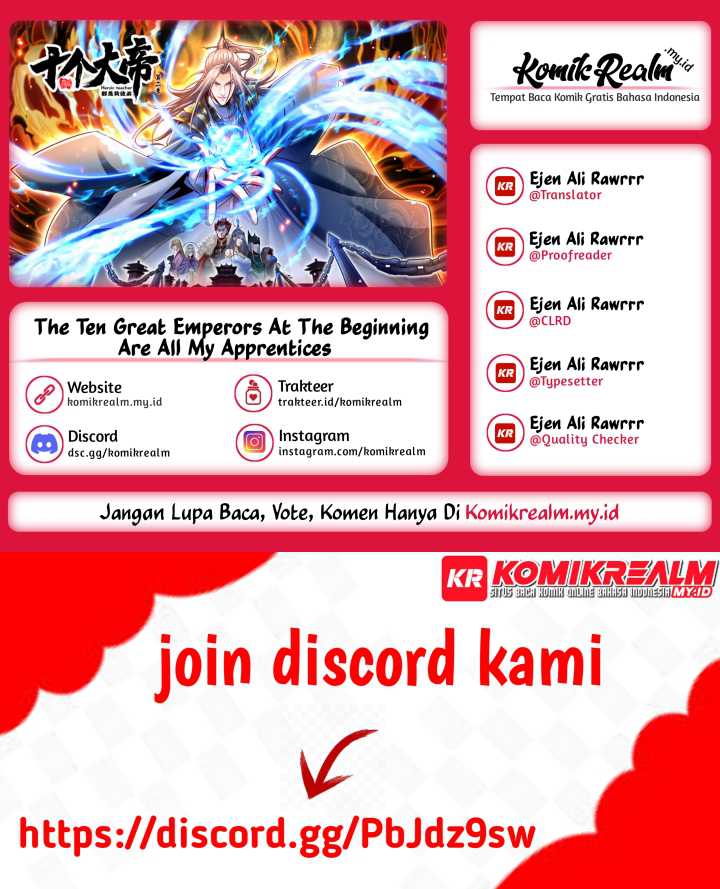 Komik The Ten Great Emperors Are All My Disciples Chapter 169 gambar 1