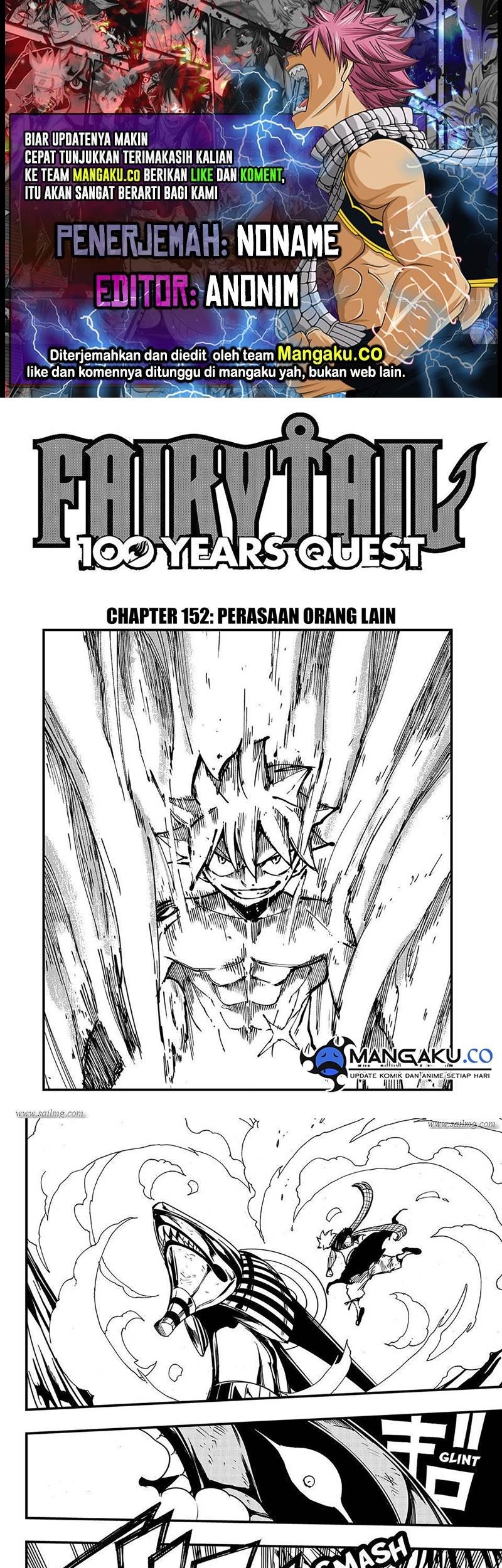 Komik Fairy Tail: 100 Years Quest Chapter 152 gambar 1