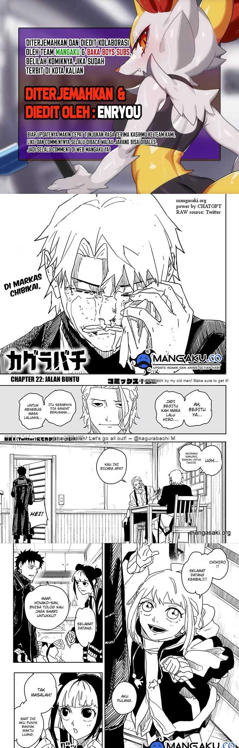 Komik Kagurabachi Chapter 22 gambar 1