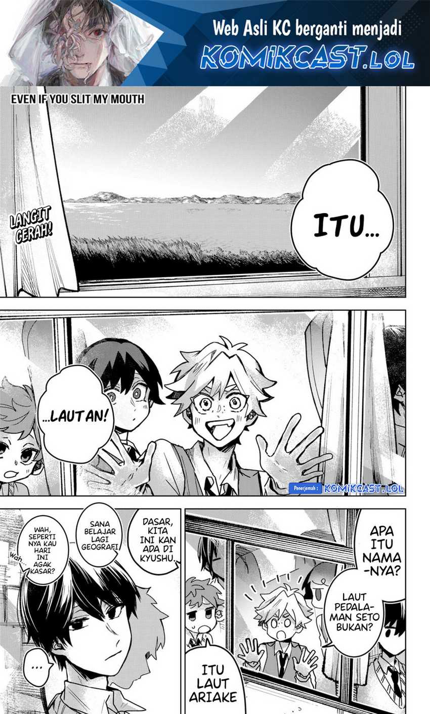 Manga Kuchi ga Saketemo Kimi ni wa Chapter 77 gambar 2