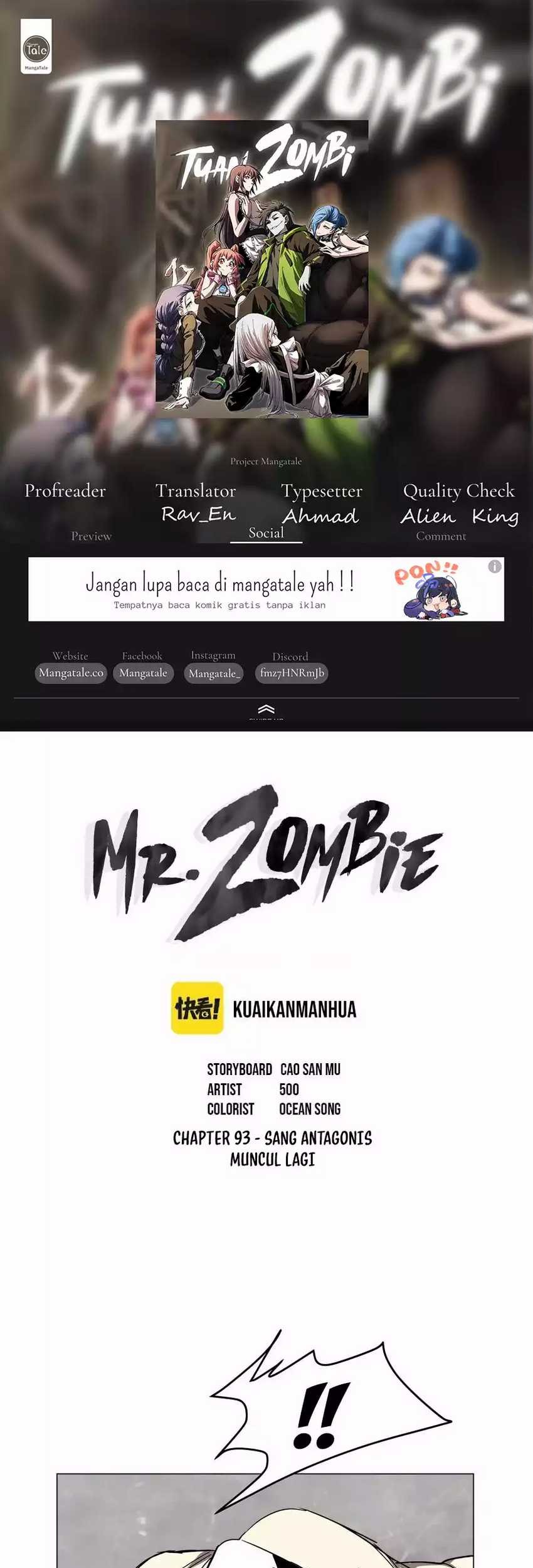 Komik Mr. Zombie Chapter 93 gambar 1