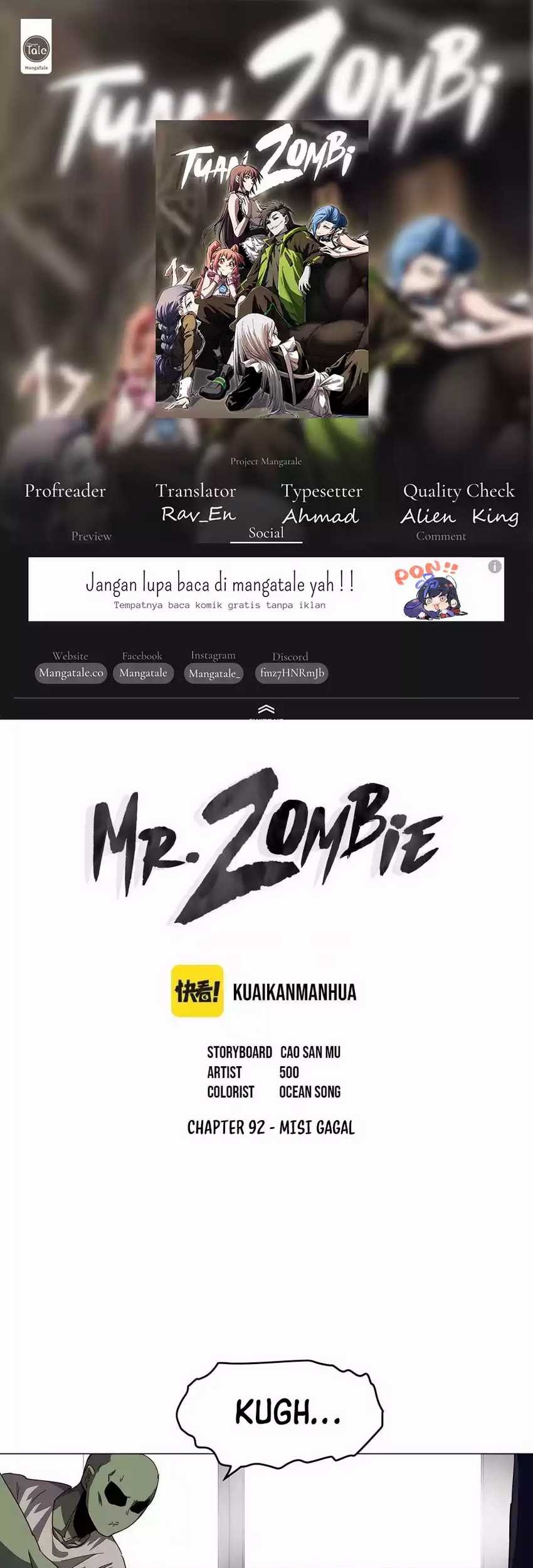 Komik Mr. Zombie Chapter 92 gambar 1