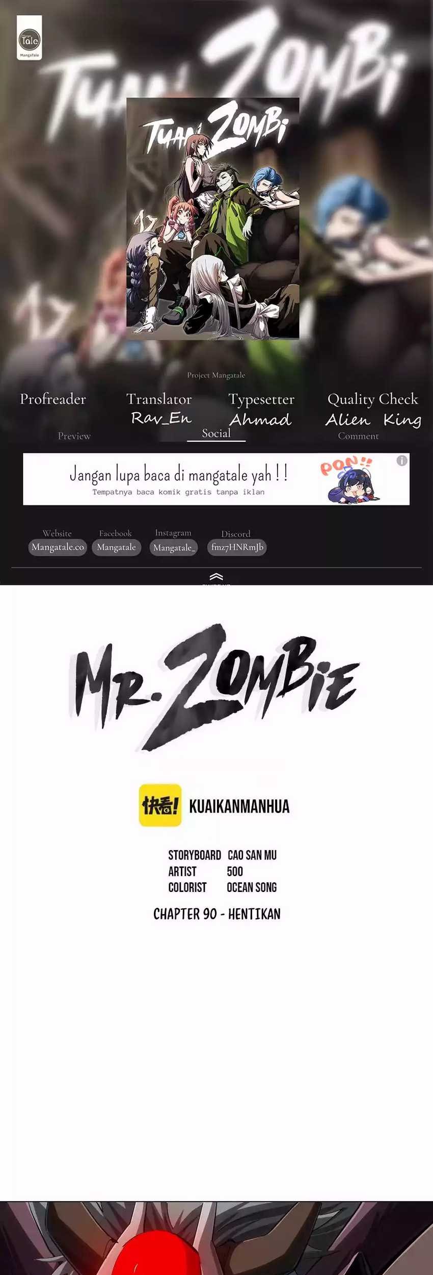 Komik Mr. Zombie Chapter 90 gambar 1