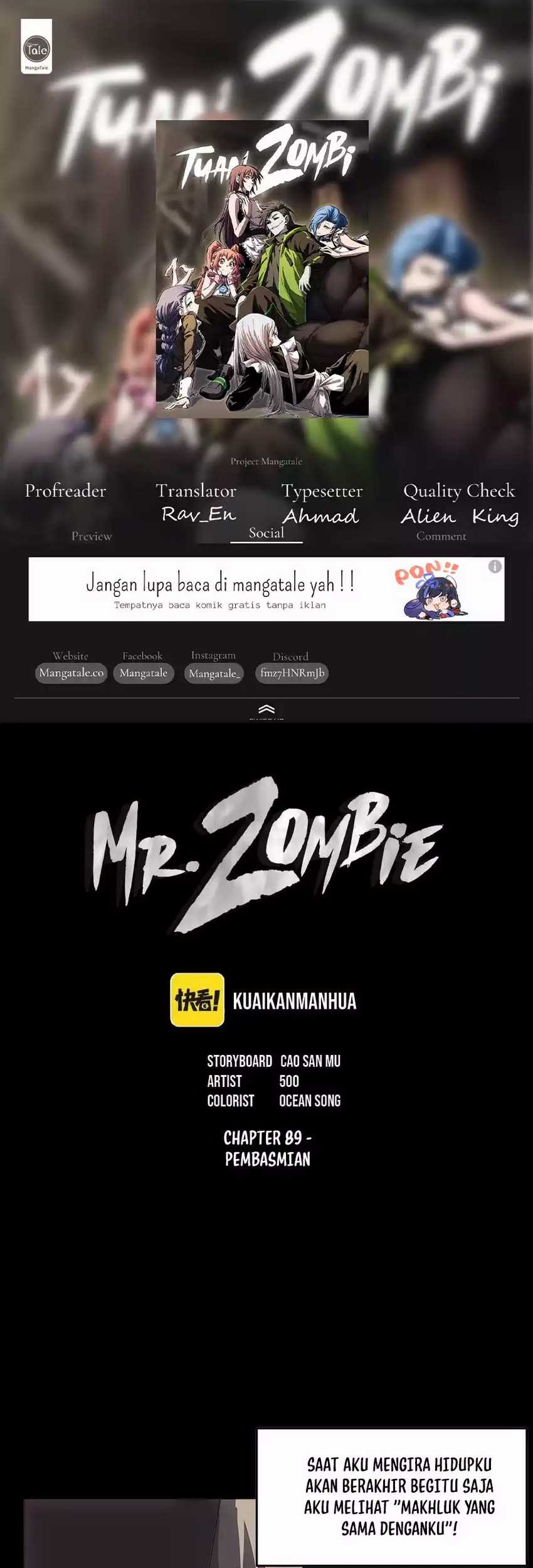 Komik Mr. Zombie Chapter 89 gambar 1