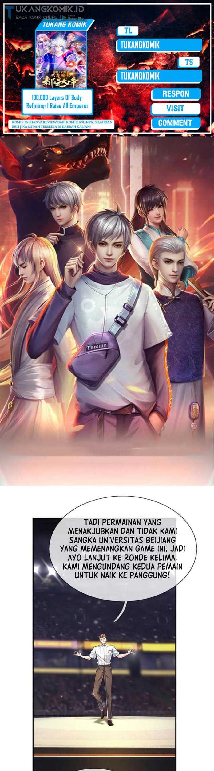 Komik 100.000 Layers Of Body Refining: I Raise All Emperor Chapter 207 gambar 1