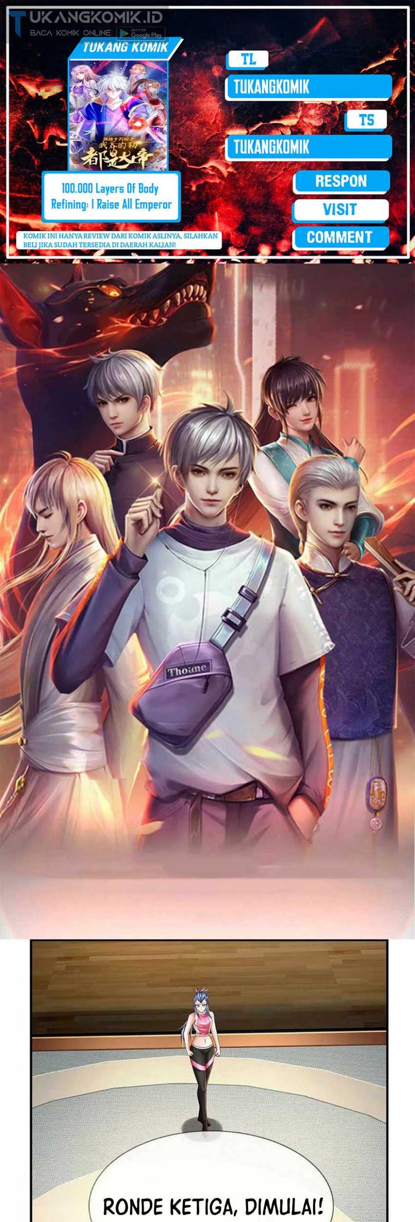 Komik 100.000 Layers Of Body Refining: I Raise All Emperor Chapter 206 gambar 1