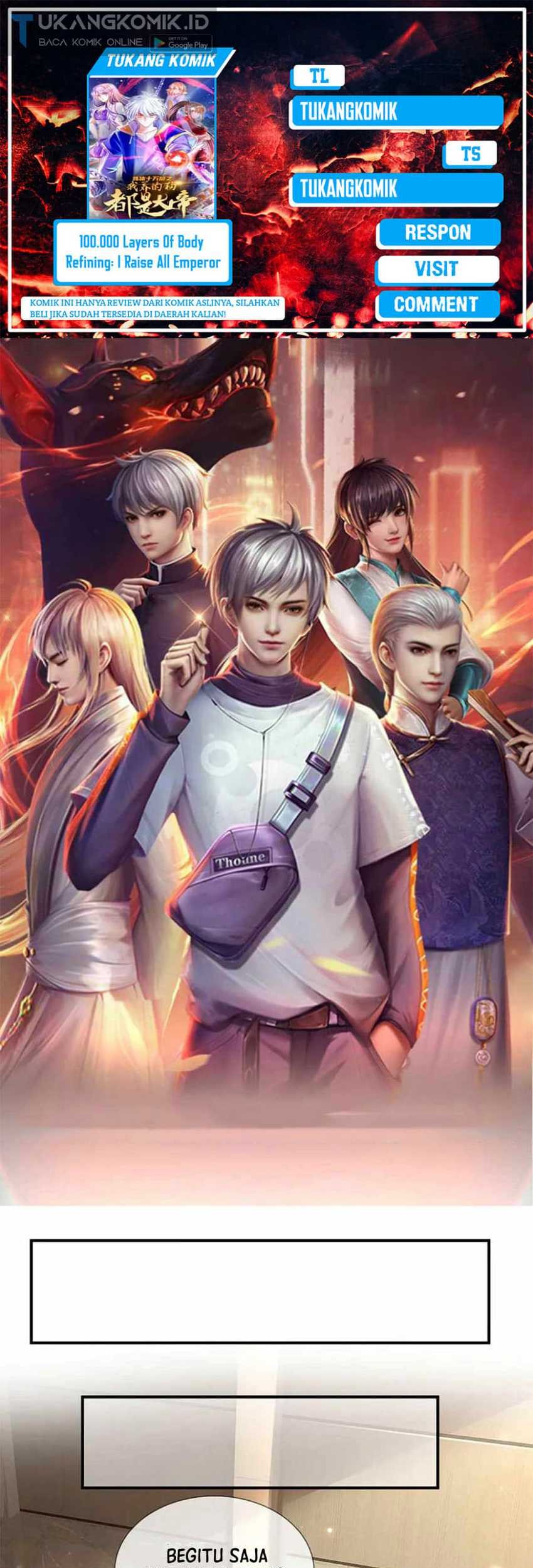 Komik 100.000 Layers Of Body Refining: I Raise All Emperor Chapter 203 gambar 1