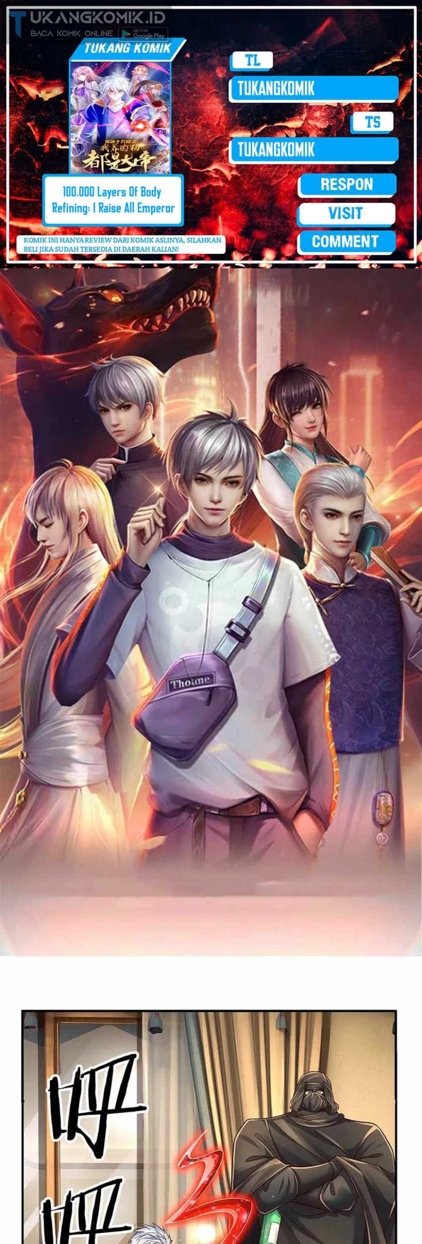 Komik 100.000 Layers Of Body Refining: I Raise All Emperor Chapter 200 gambar 1