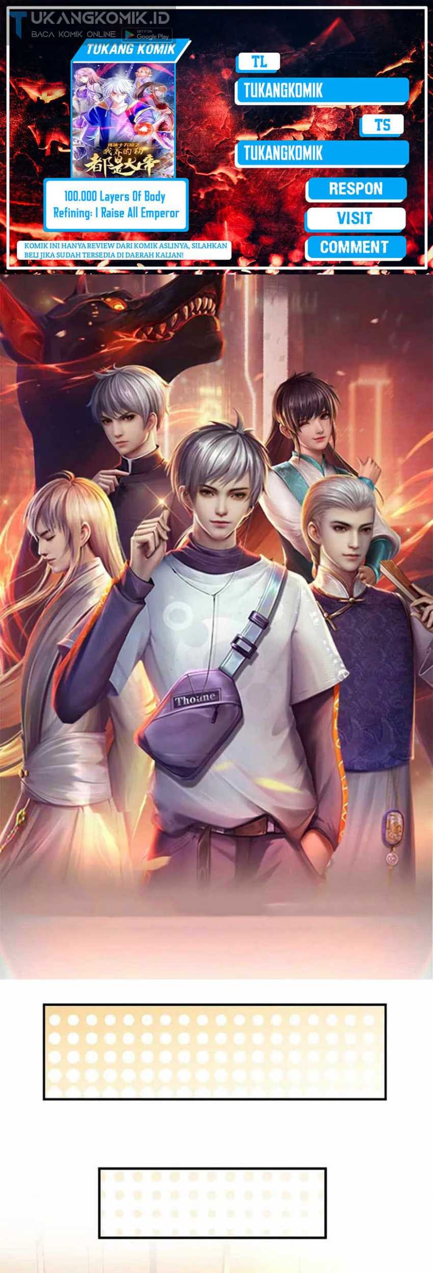 Komik 100.000 Layers Of Body Refining: I Raise All Emperor Chapter 199 gambar 1