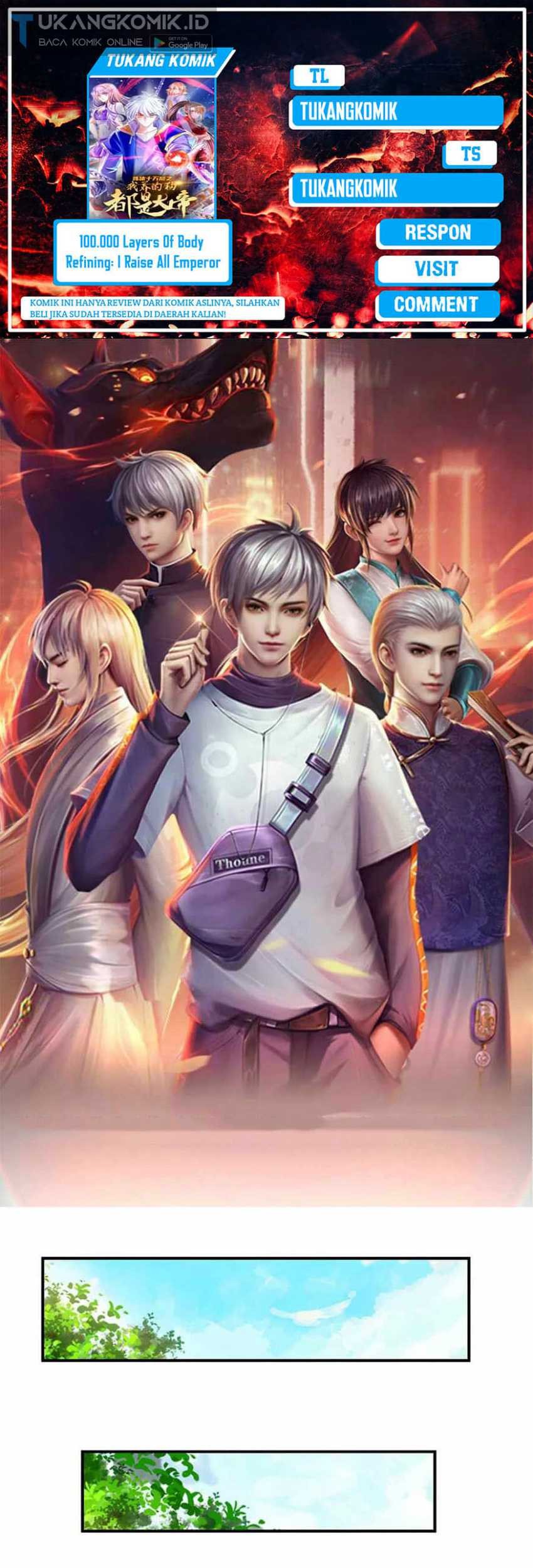 Komik 100.000 Layers Of Body Refining: I Raise All Emperor Chapter 198 gambar 1