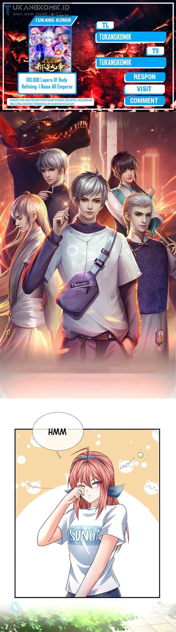 Komik 100.000 Layers Of Body Refining: I Raise All Emperor Chapter 196 gambar 1