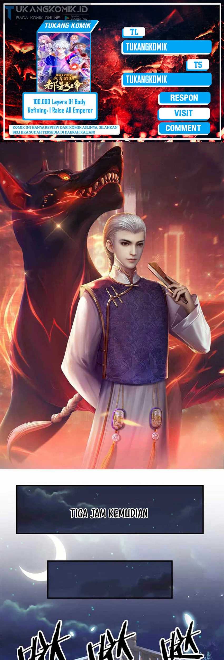 Komik 100.000 Layers Of Body Refining: I Raise All Emperor Chapter 191 gambar 1