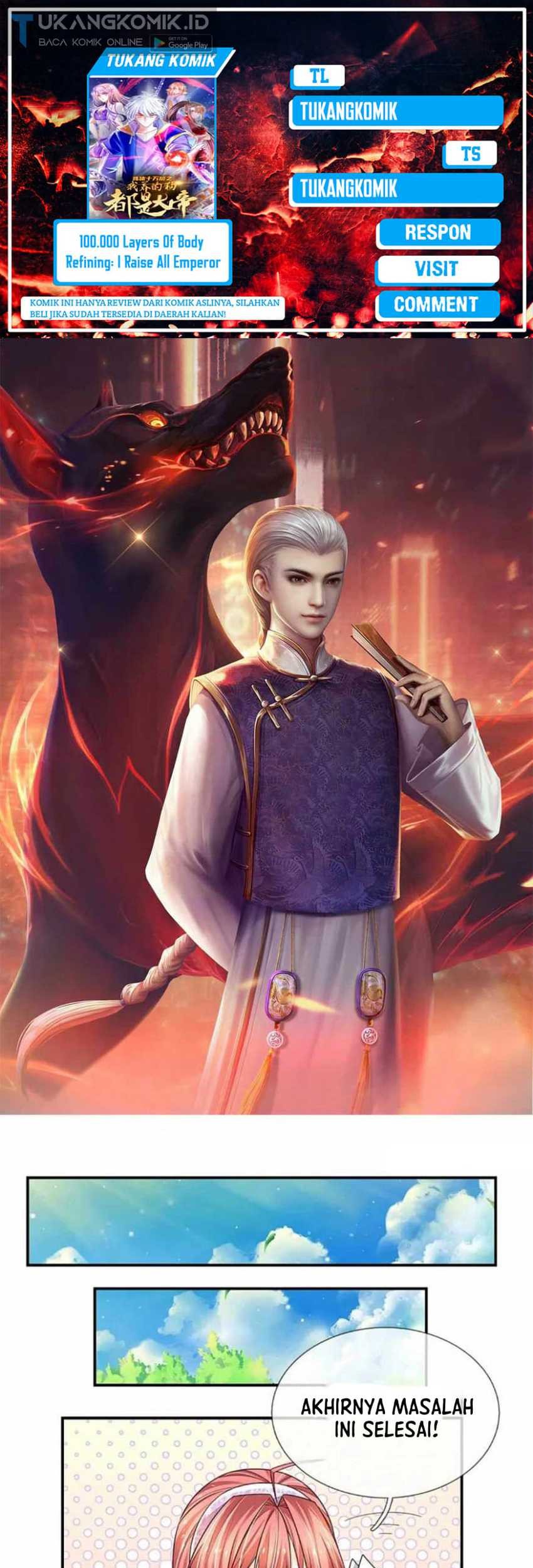 Komik 100.000 Layers Of Body Refining: I Raise All Emperor Chapter 190 gambar 1
