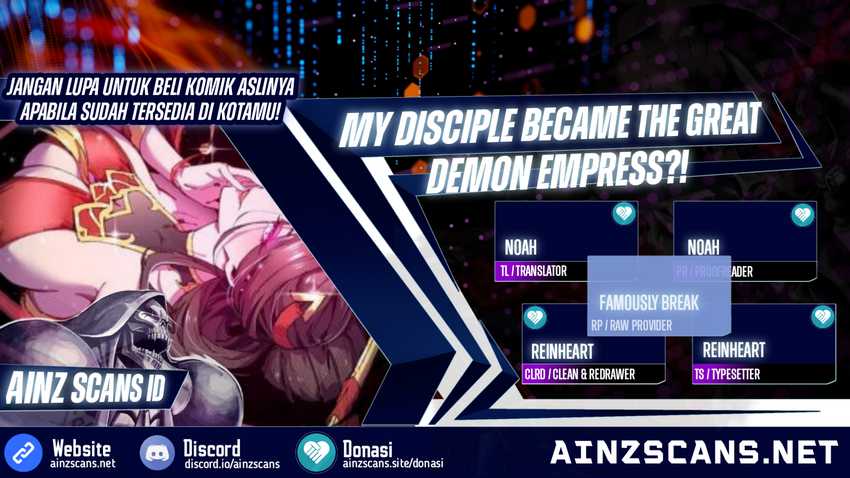 Komik My Disciple Became The Great Demon Empress?! Chapter 04 gambar 1
