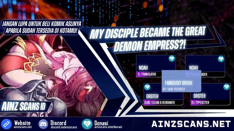 Komik My Disciple Became The Great Demon Empress?! Chapter 03 gambar 1