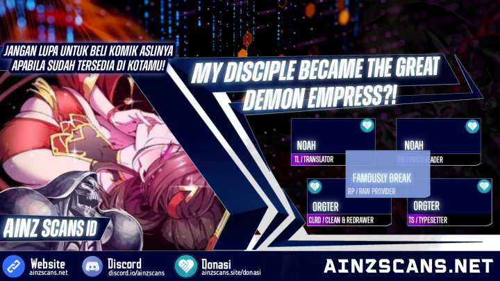 Komik My Disciple Became The Great Demon Empress?! Chapter 02 gambar 1