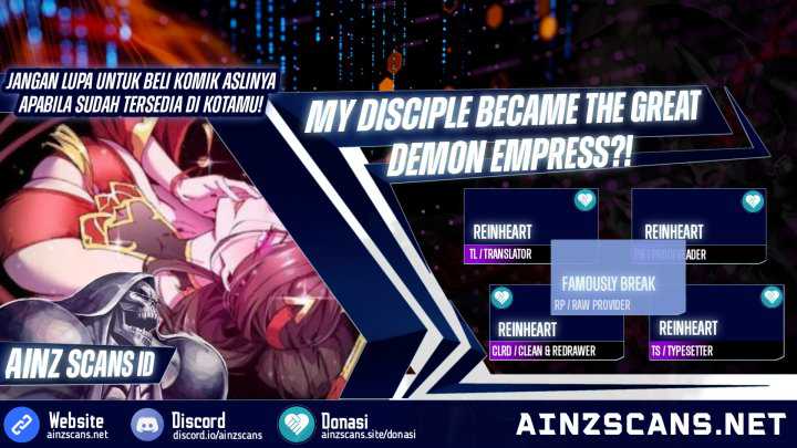 Komik My Disciple Became The Great Demon Empress?! Chapter 01 gambar 1
