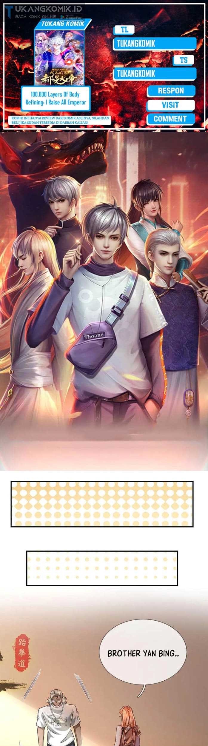 Komik 100.000 Layers Of Body Refining: I Raise All Emperor Chapter 209 gambar 1