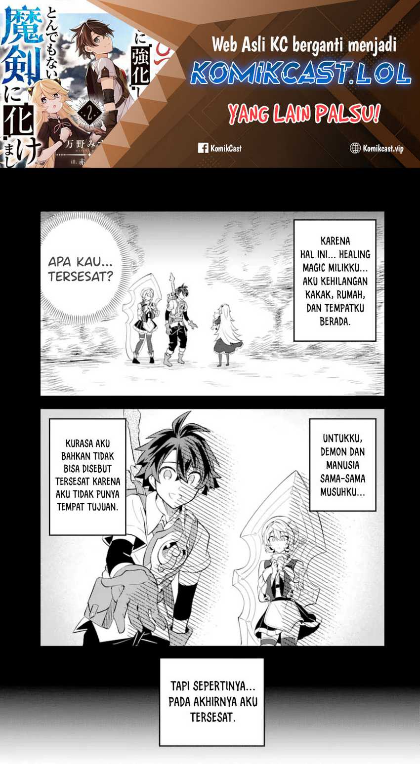 Manga Sabitsuita Ken wo Tameshi ni Kyouka Shite Mitara, Tondemonai Maken ni Bakemashita Chapter 13 gambar 2
