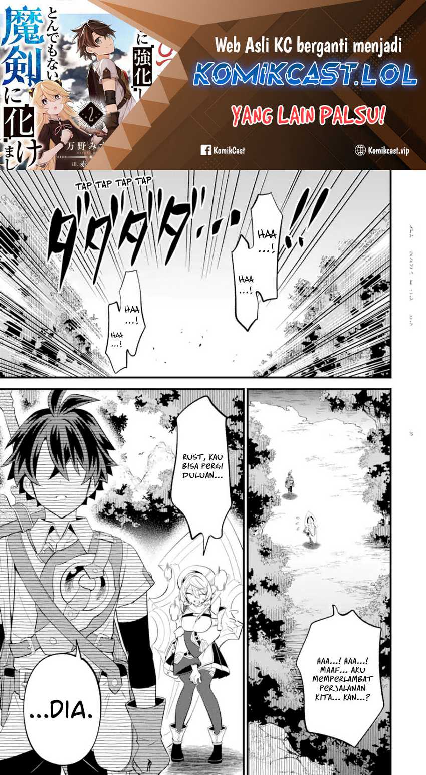 Manga Sabitsuita Ken wo Tameshi ni Kyouka Shite Mitara, Tondemonai Maken ni Bakemashita Chapter 12 gambar 2