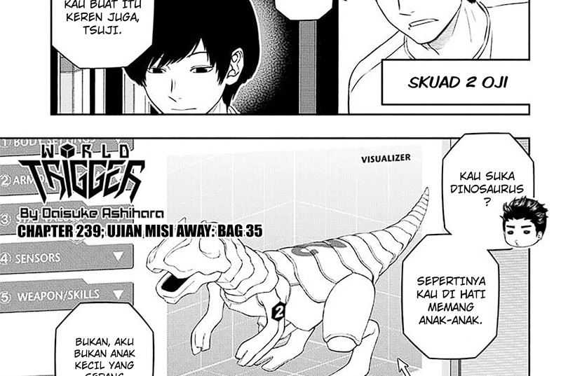 Manga World Trigger Chapter 239 gambar 2