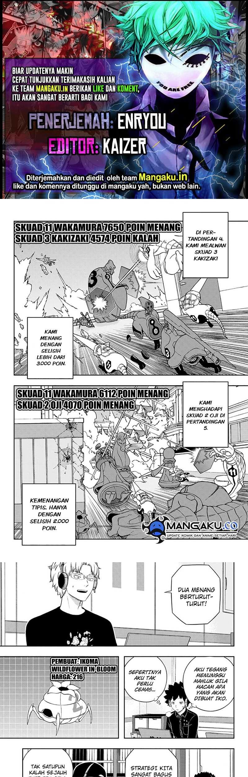 Komik World Trigger Chapter 240.2 gambar 1